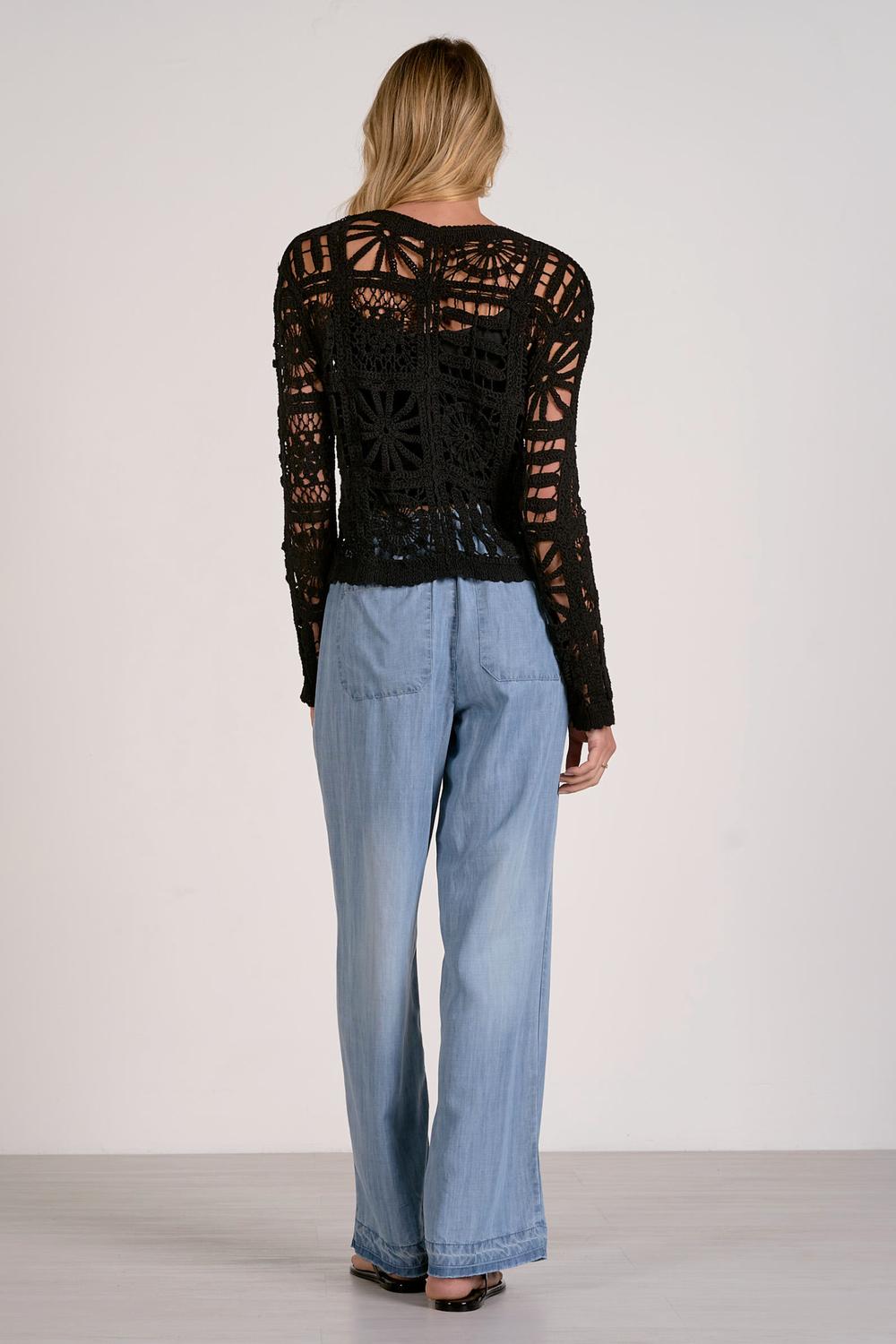 Elan - Women's Blake Crochet Cardigan
