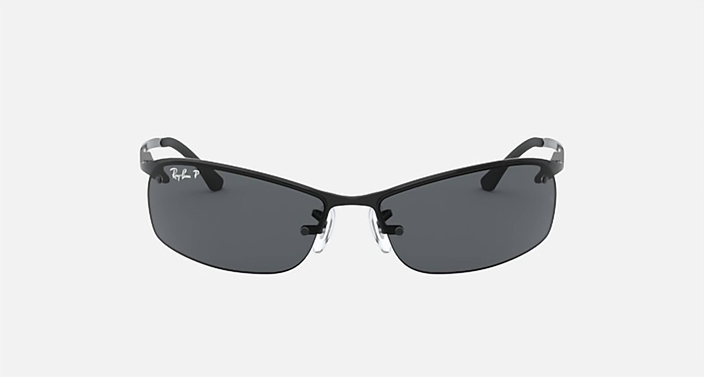 Ray Ban - Rectangle Polarized Sunglasses Rb3183 - 002 - 81
