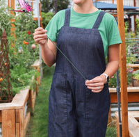 Teak - Lola Wide Leg Overalls Japanese Denim