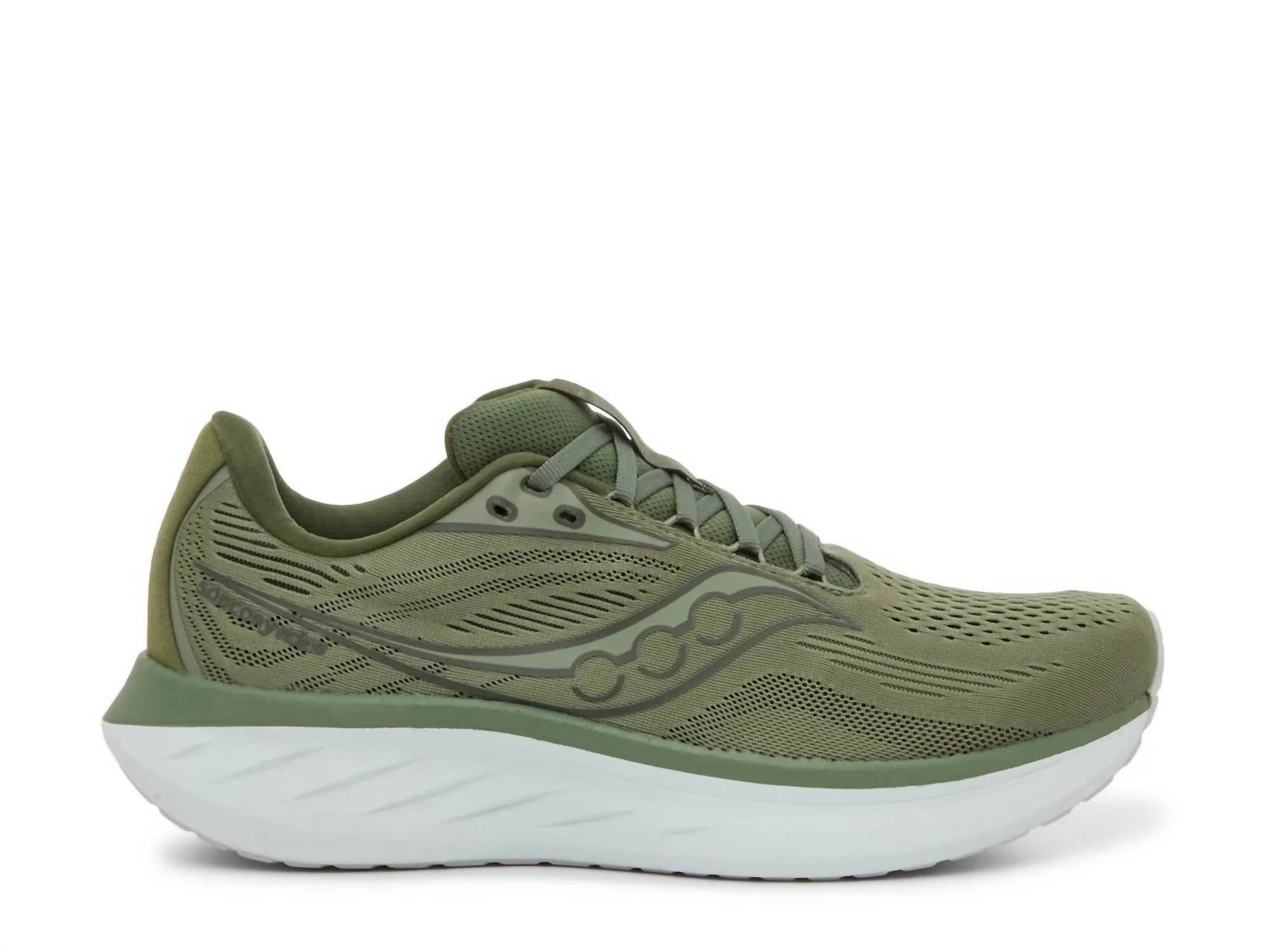 Saucony - Men's Ride 18 Wide Running Shoes