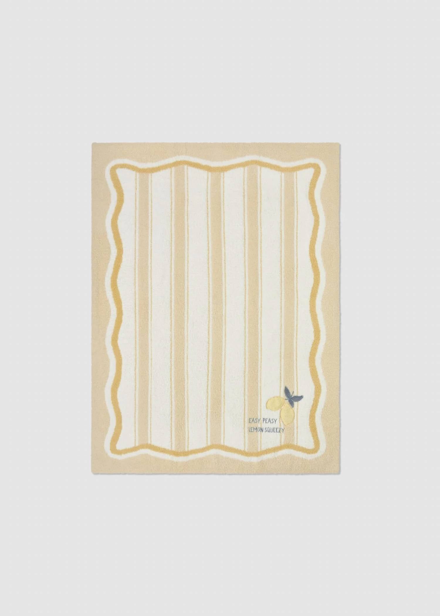 Barefoot Dreams - Cozychic Lemon Stroller Blanket