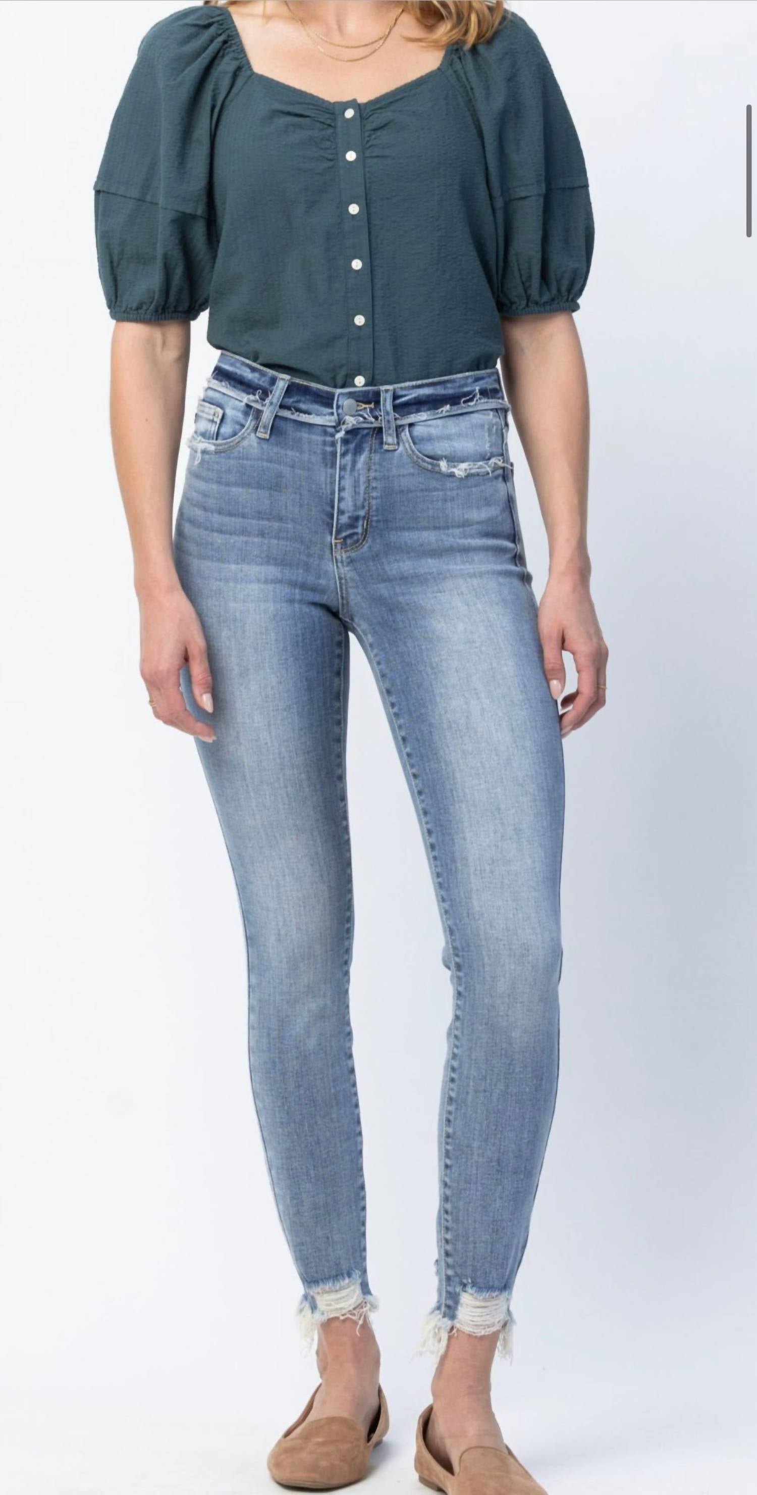 Judy Blue - Release Skinny Jeans