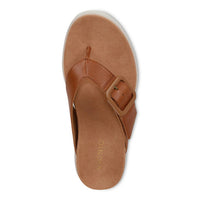 VIONIC Women's Uptown Marin Sandal in tan leather - women's sandal - view 4