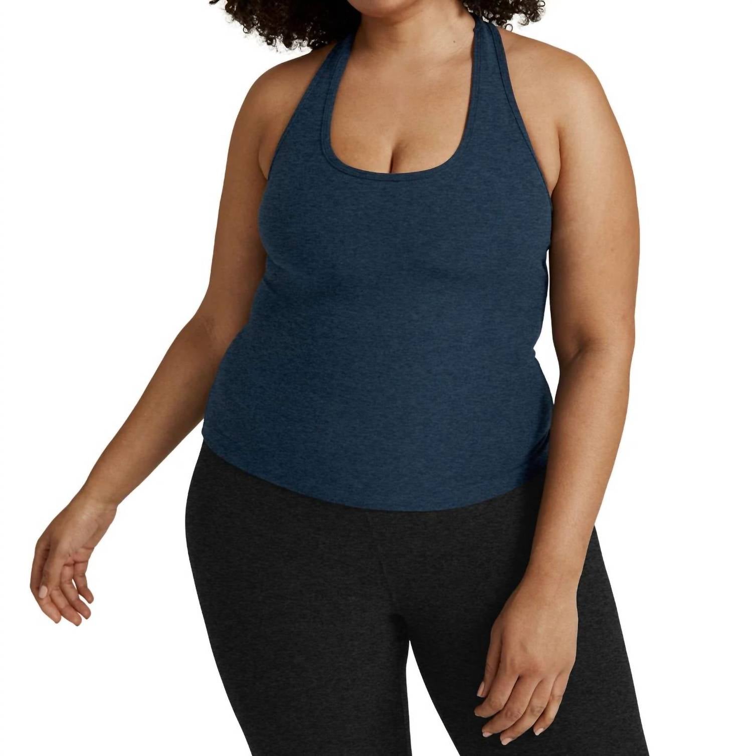 Beyond Yoga - Spacedye Step Up Racerback Tank Top - Plus