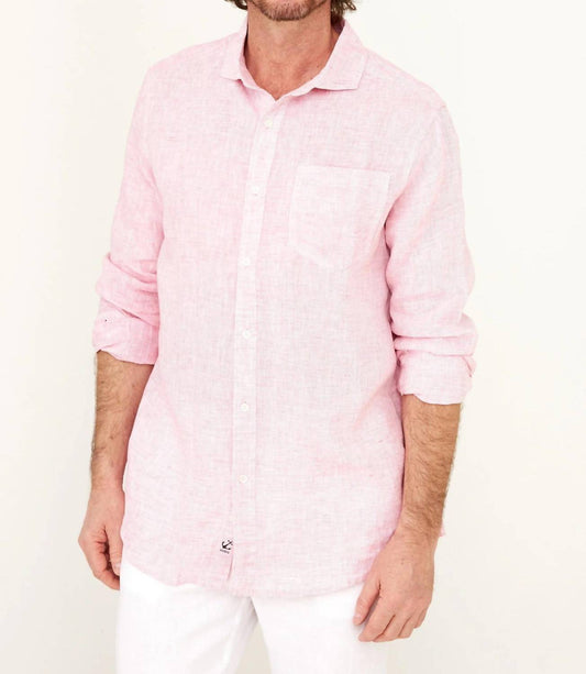 Hiho - Men's Lightweight Linen Shirt