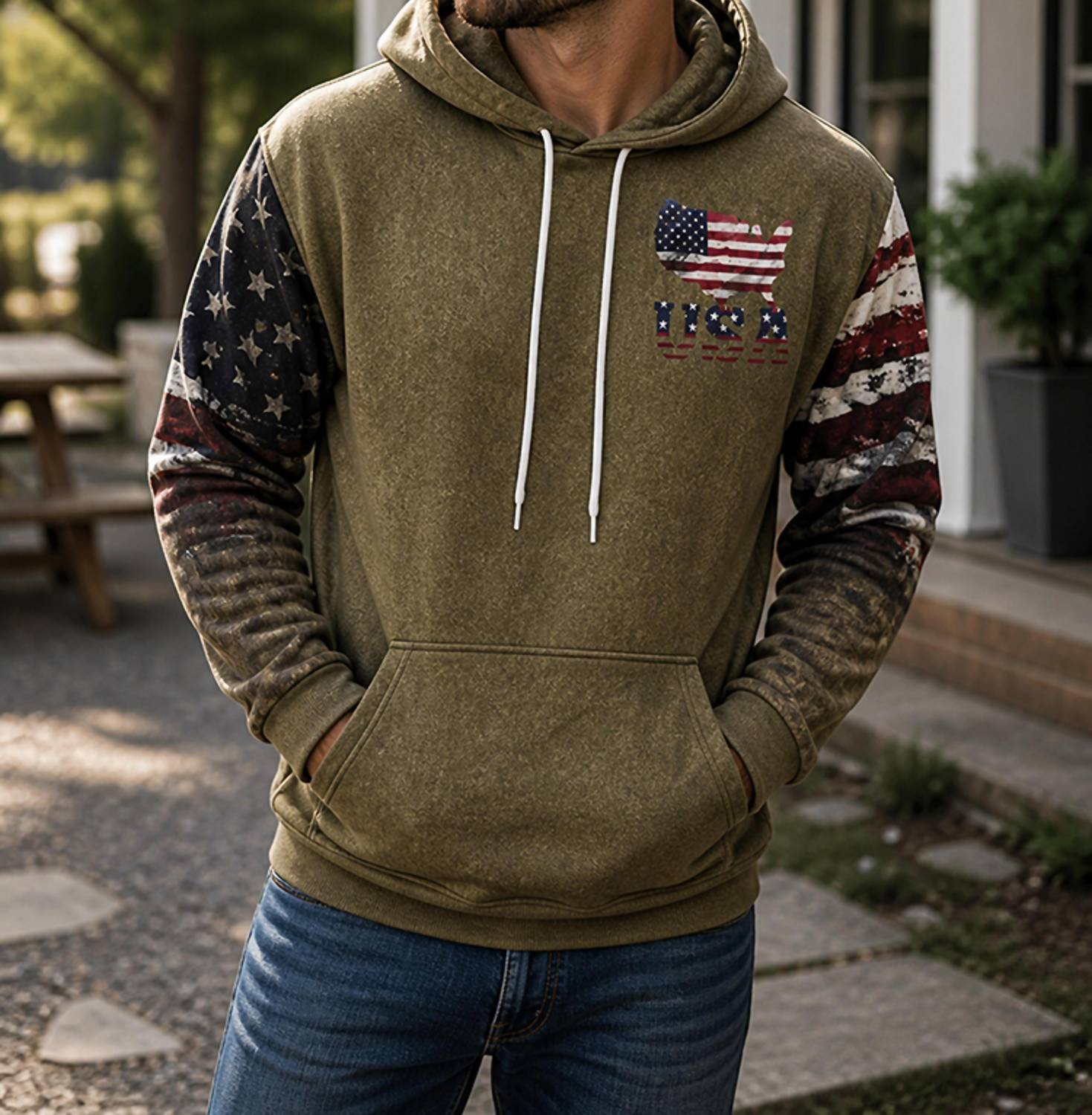 Legend Or Lies - Army Usa Patriot Fleece Hoodie
