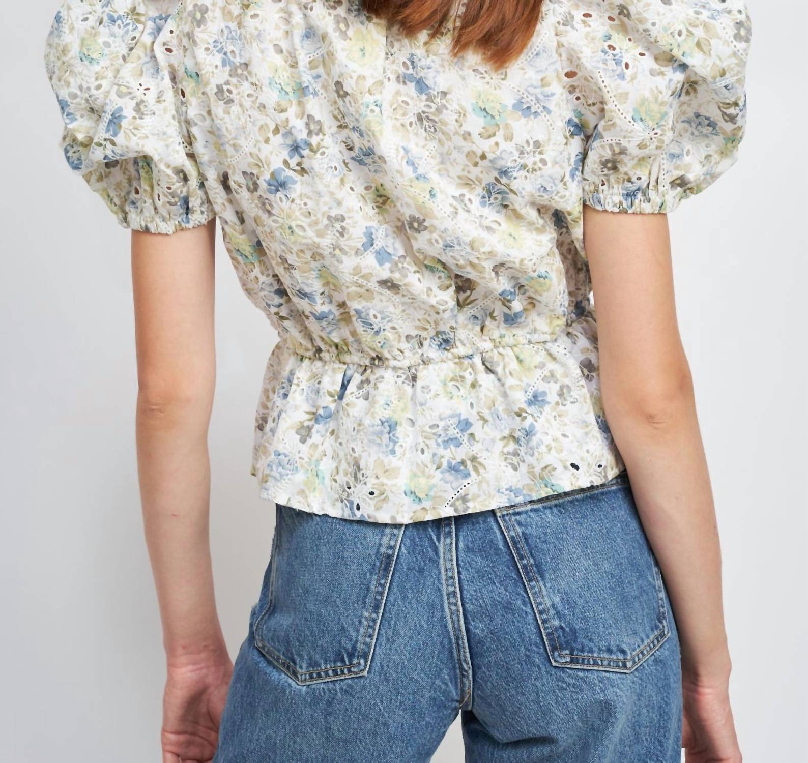 En Saison - Eliza Eyelet Blouse