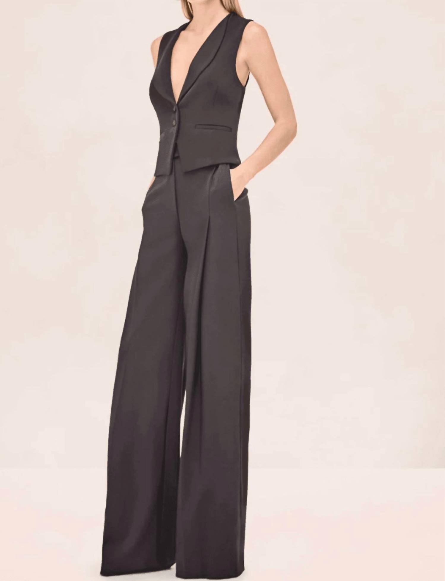 ALEXIS Jude Wide Leg Pants in black - women's pants