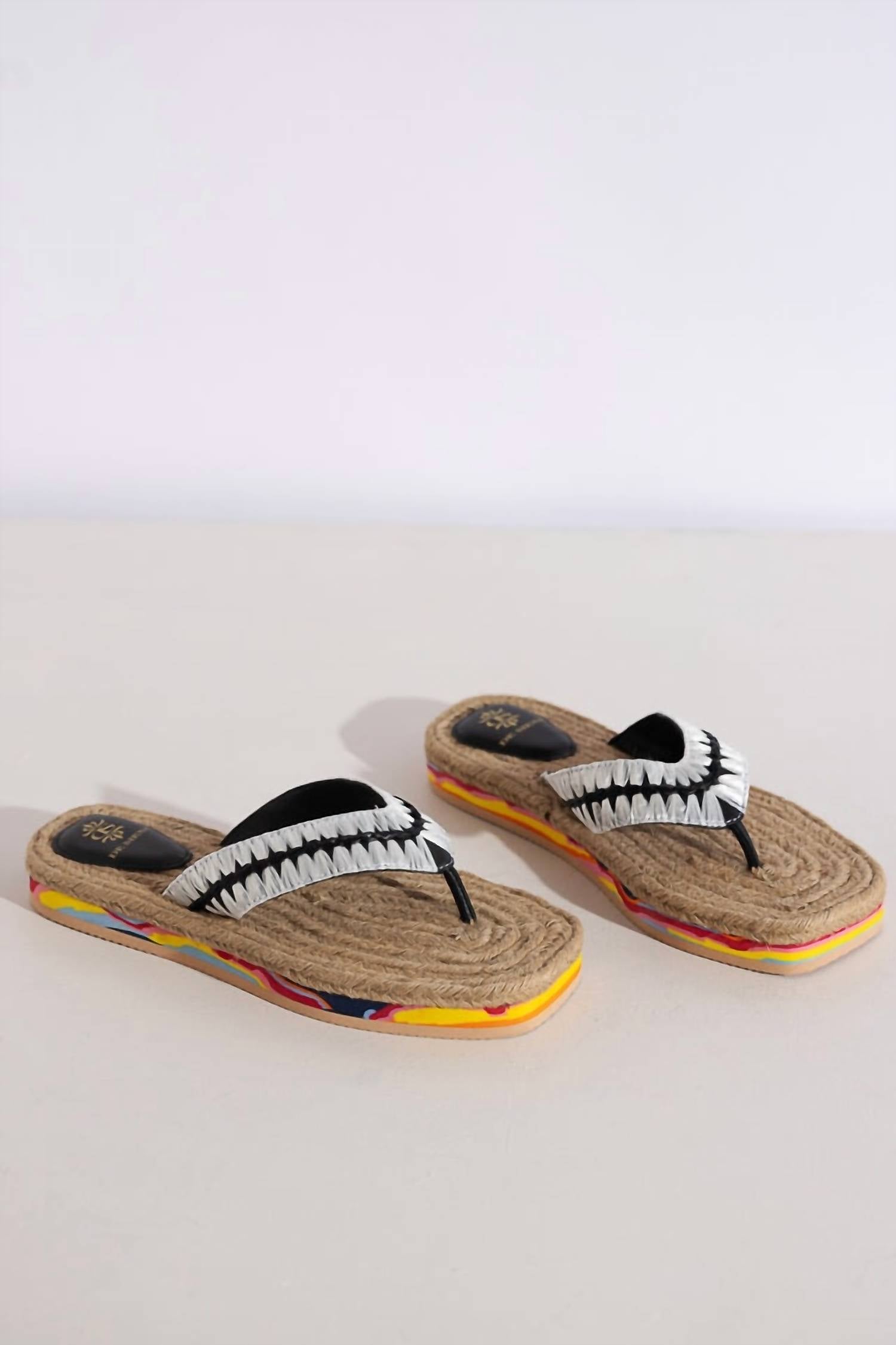 De Siena - Women's Lou Raffia Sandal
