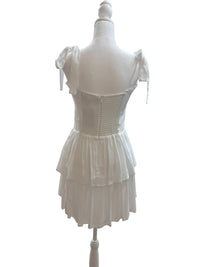Katie J NYC Junior Mason Dress in white - kids' dress - detail view