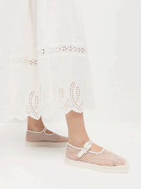 Loeffler Randall - Women's Rita Netted Mary Jane Flatform