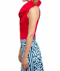 Gretchen Scott - RUFFNECK SLEEVELESS TOP