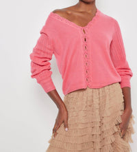 Lisa Todd - Lacey Lover Cashmere Cardigan