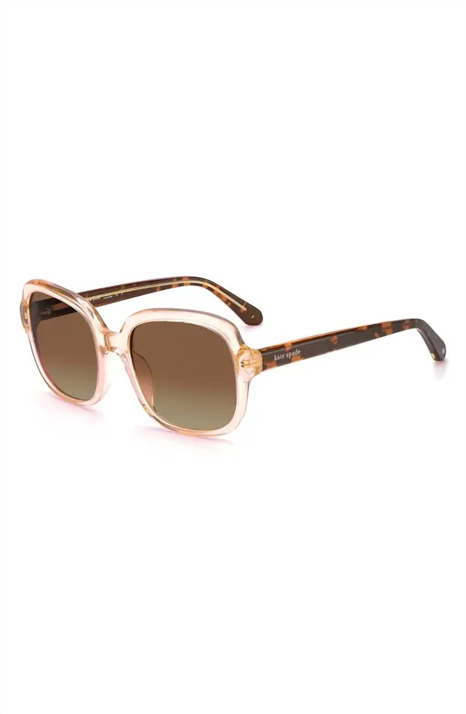Kate Spade - Women's Babbette 55mm Polarized Square Sunglasses