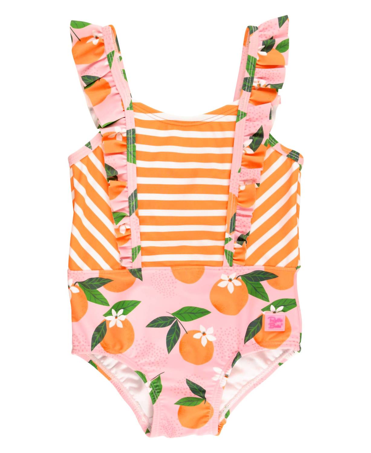 Rufflebutts - Kids You The Sweetest Pinafore One Piece Swimsuit
