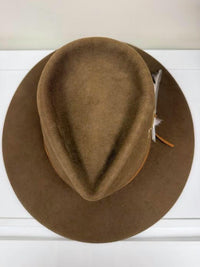 Jw Bennett - Unisex Western 50x Teardrop Flat Brim Hat