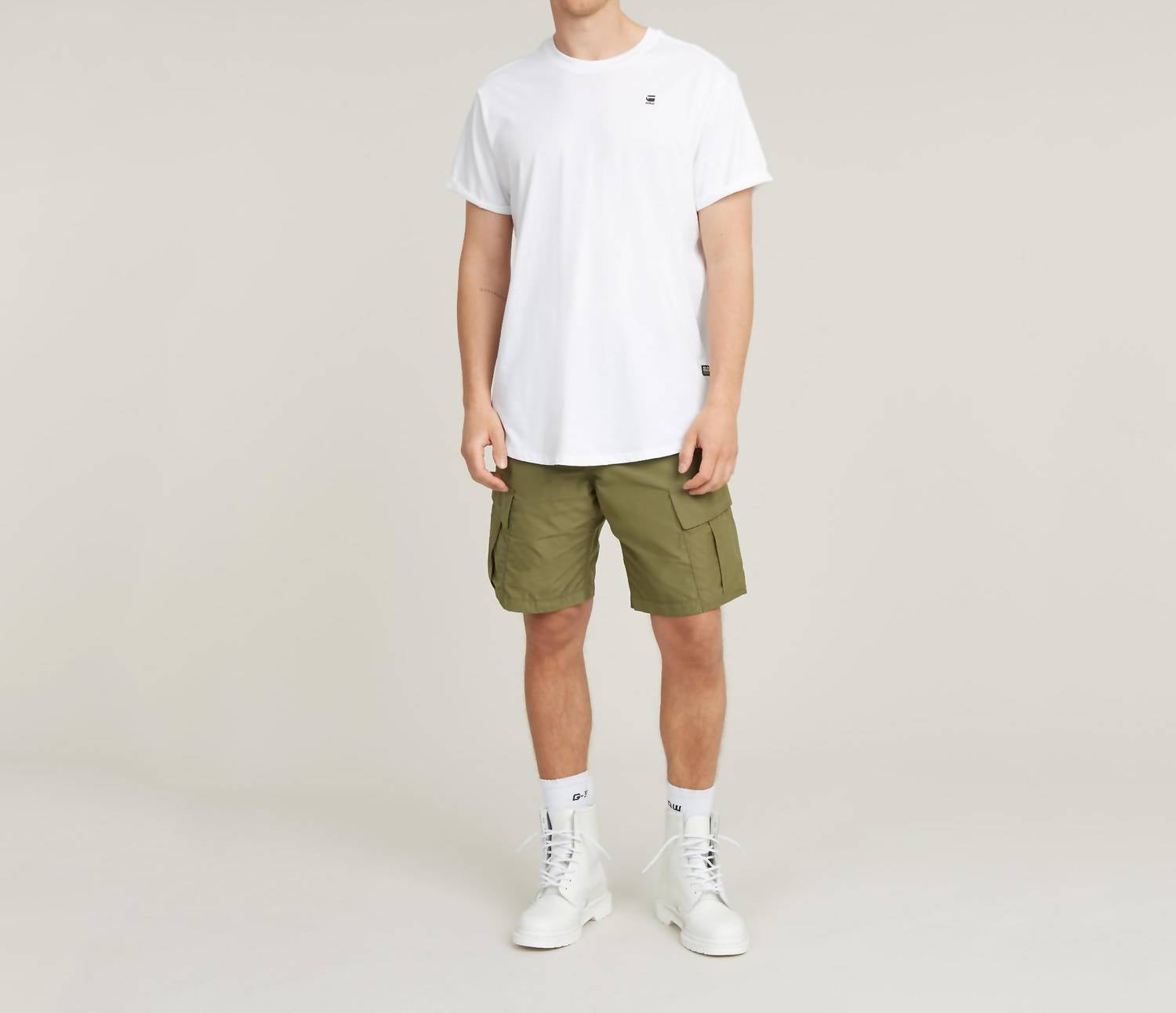 G-Star Raw - Sporty Relaxed Tapered Cargo Shorts