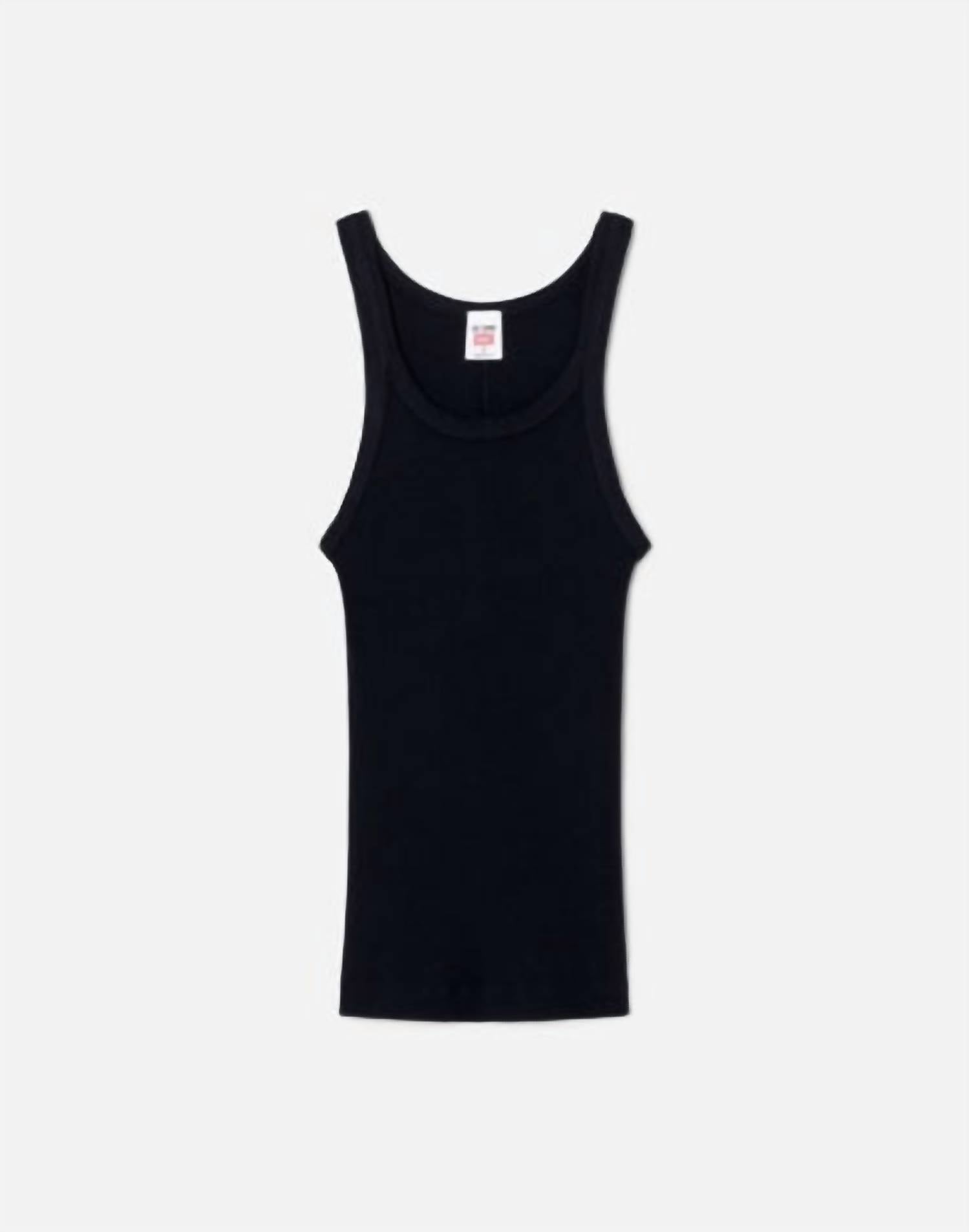 Re/Done - Hanes Ribbed Tank Top