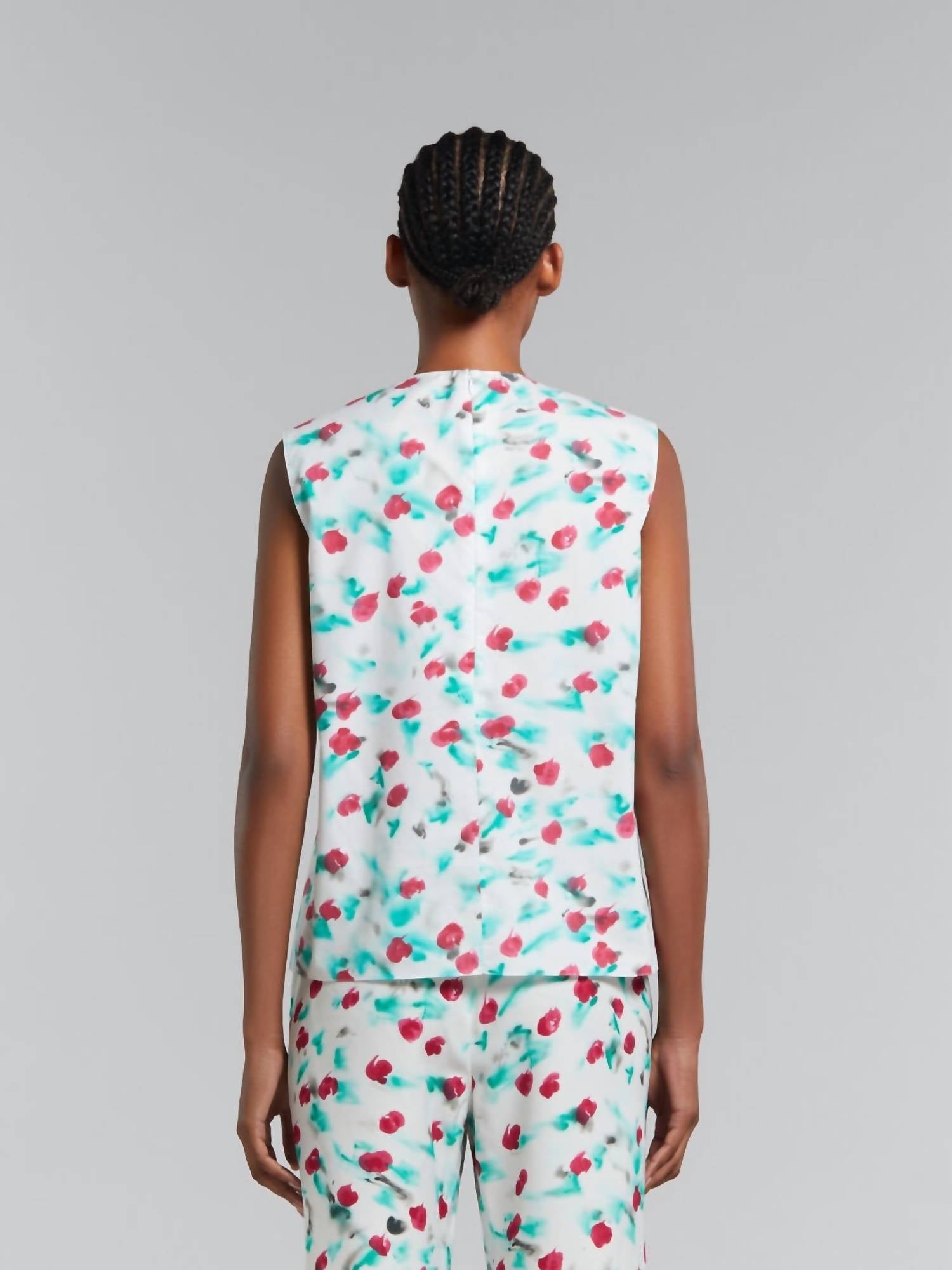 Marni - Sleeveless Crewneck With Zipper