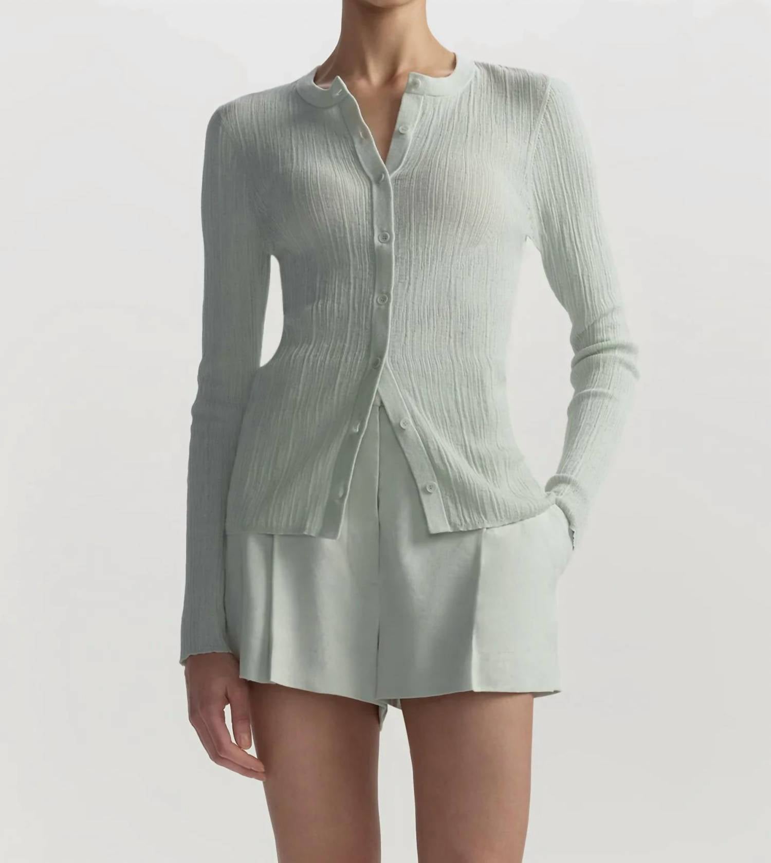 A.L.C. - Fisher Long Sleeve Cardigan