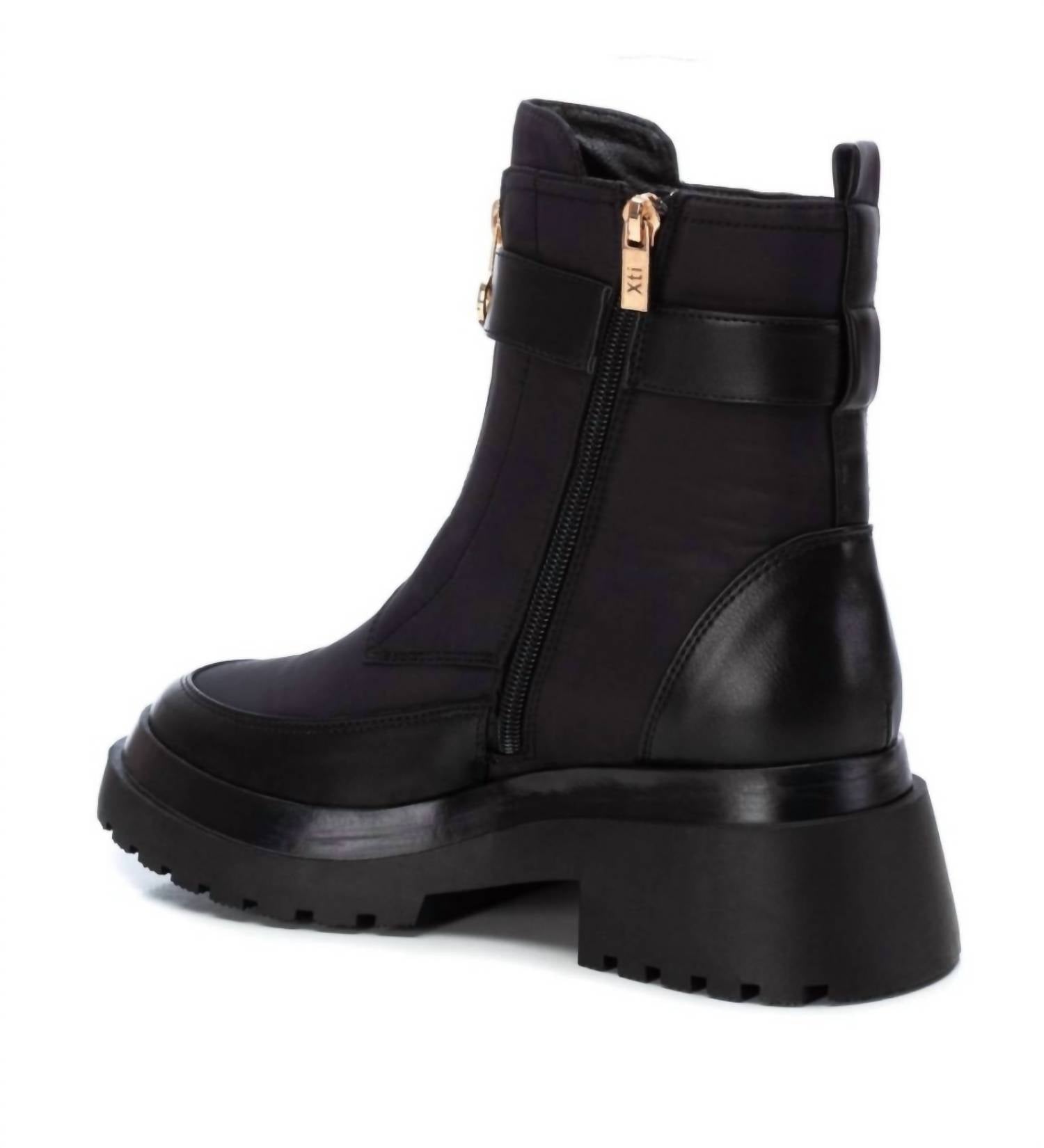 Xti - Women's Front Zip Biker Boots