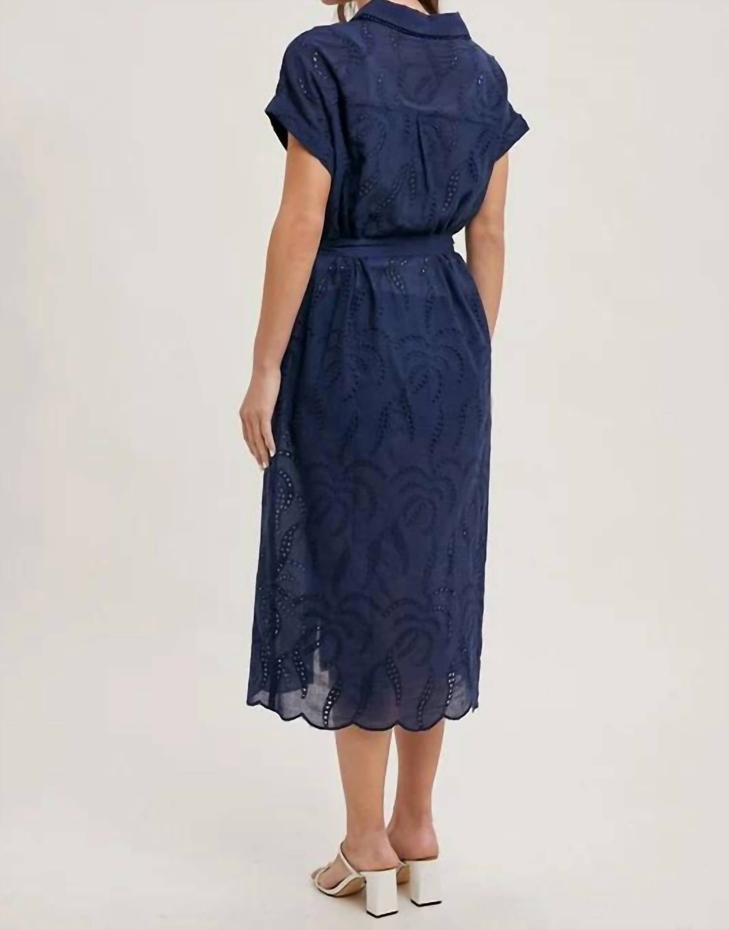 Bluivy - Brandi Boho Eyelet Dress