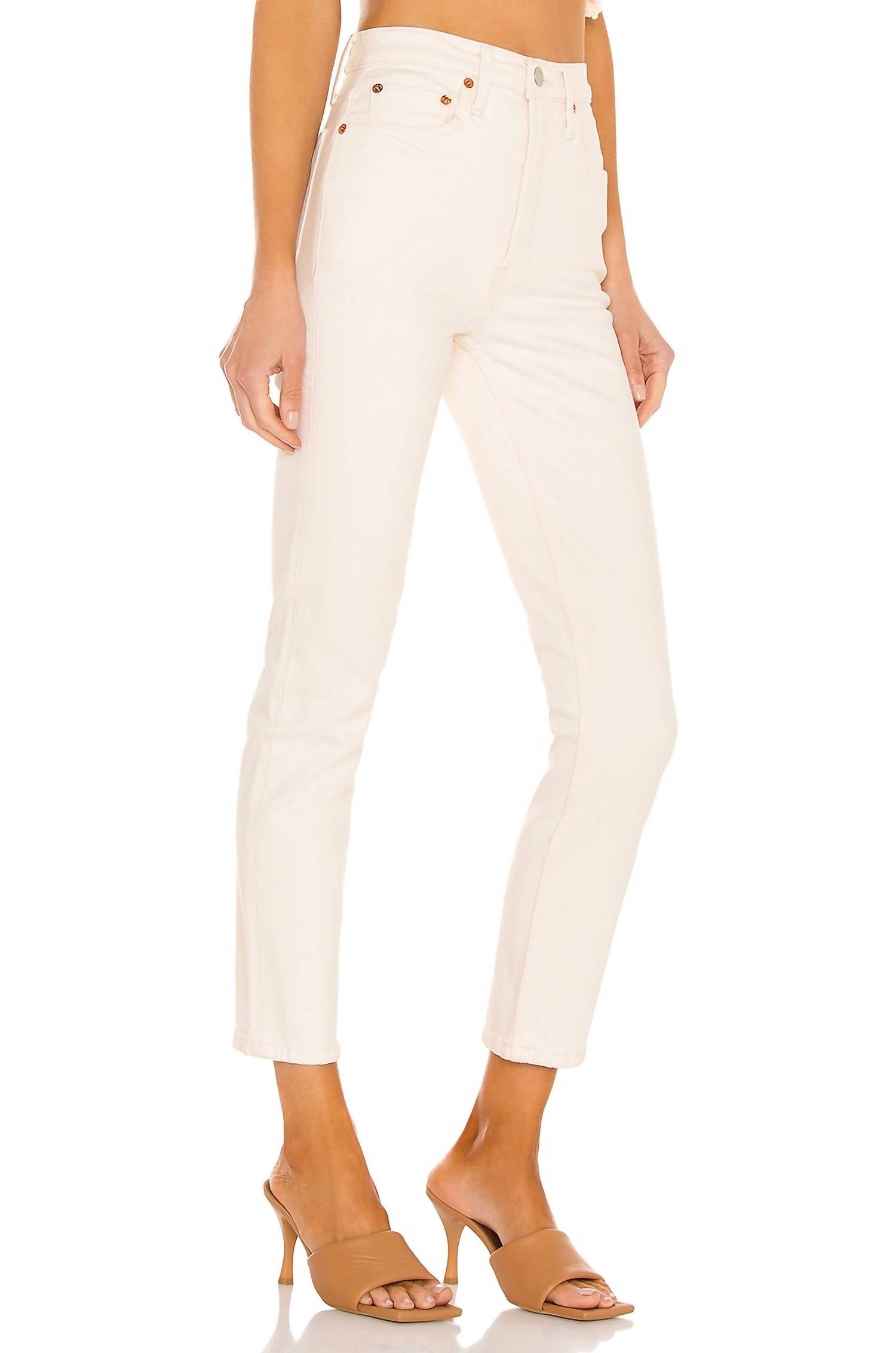 Re/Done - Originals 90s High Rise Ankle Crop Jean