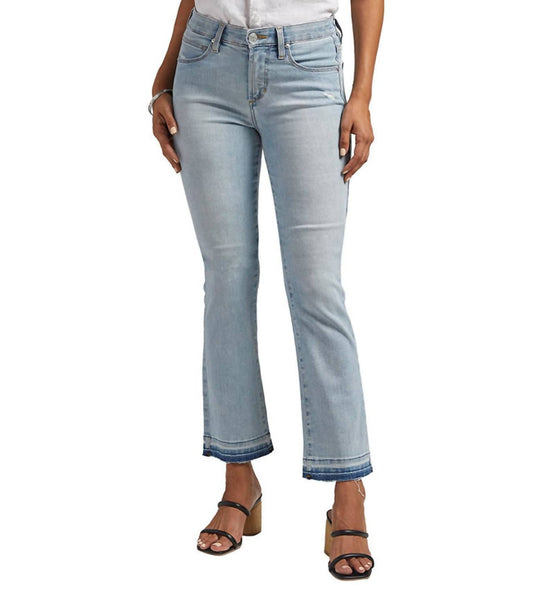 Eloise Mid Rise Bootcut Crop Jean