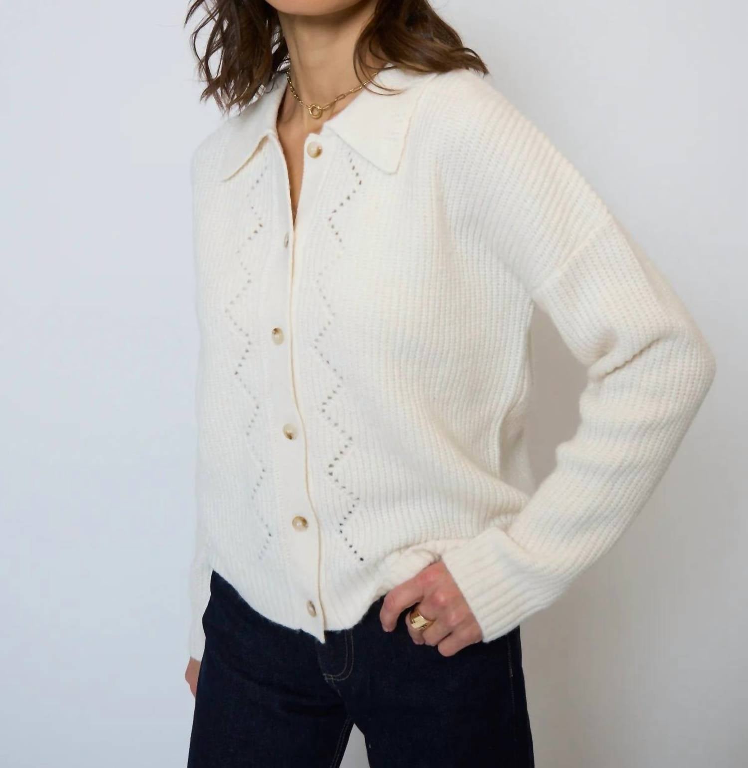 Central Park West - Olivia Pointelle Polo