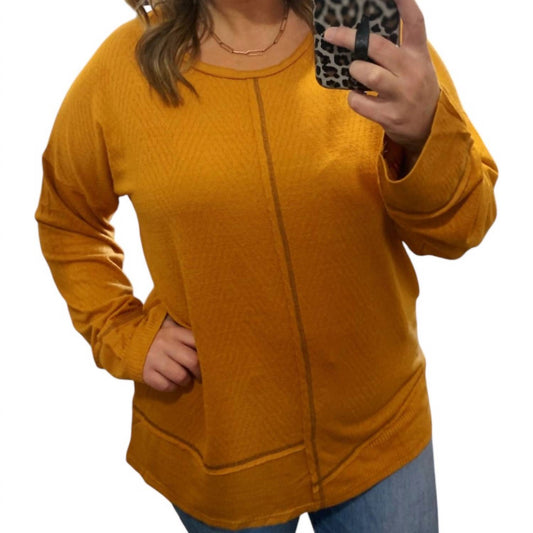 Gigio - Soft Knit Long Sleeve Top