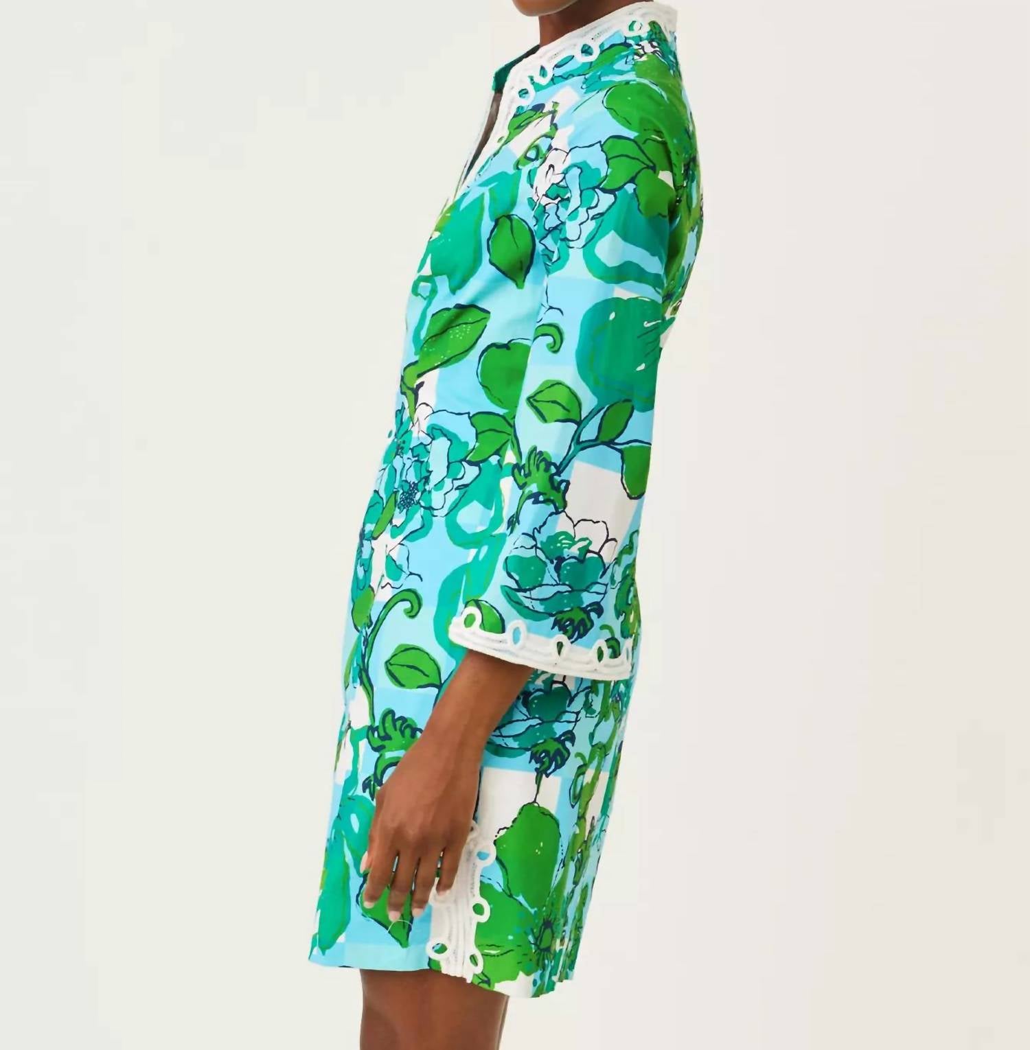 Lilly Pulitzer - Shealyn 3/4 Sleeve Stretch Cotton Dress