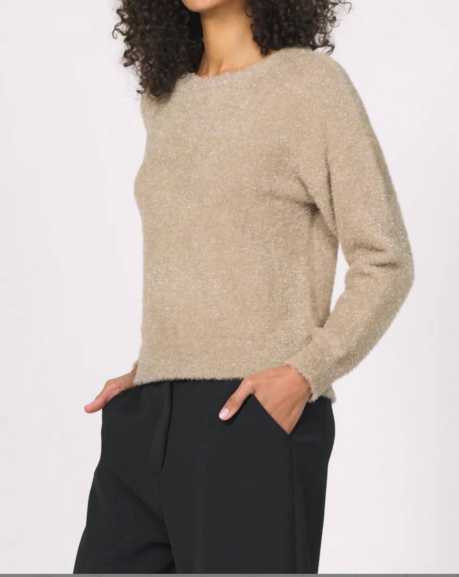 Another Love - Jaylani Metallic Sweater