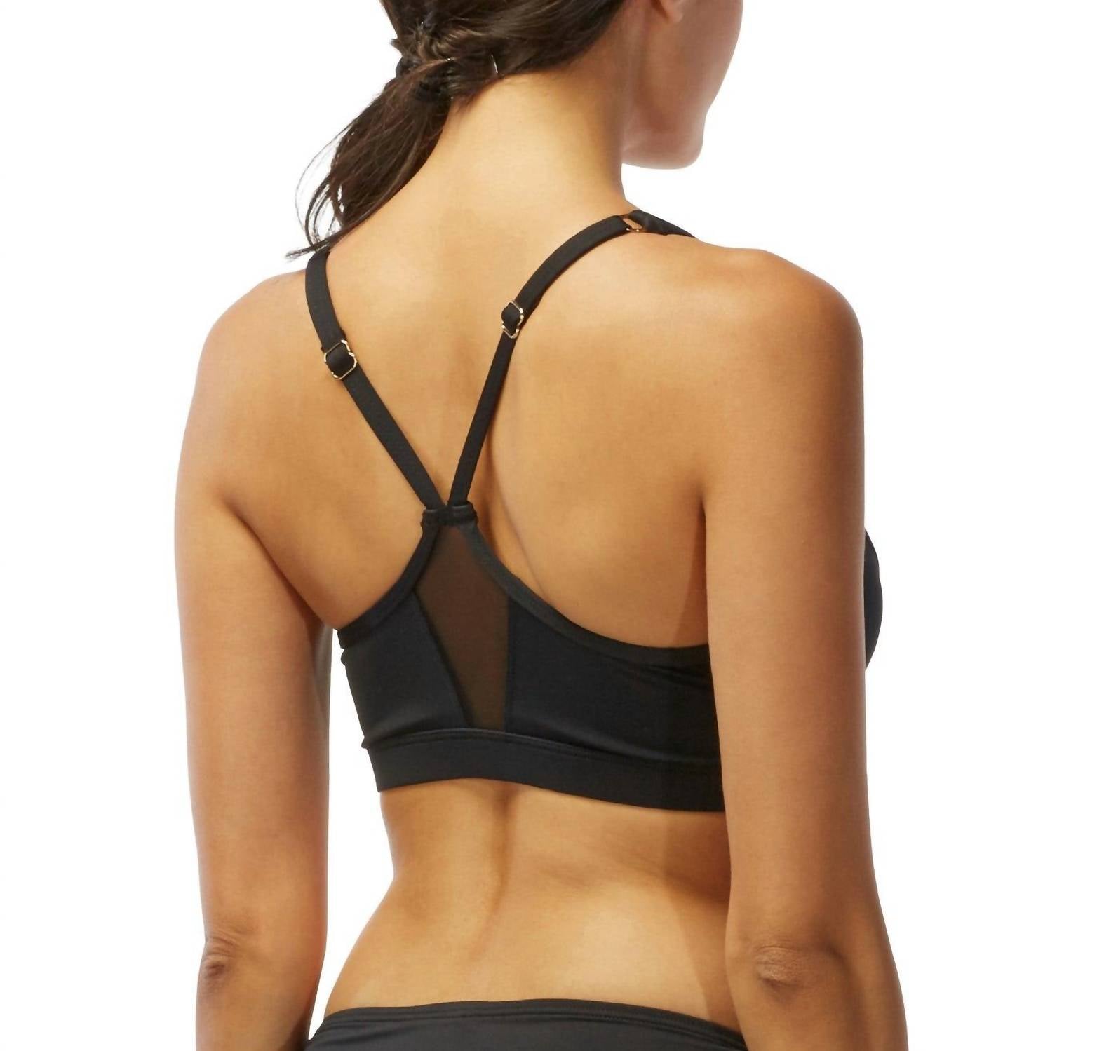 Coco Reef - Barbados D-cup Pure Racer Back Zip Front Underwire Bikini Top