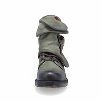 A.S.98 Women's Simon II Boot in jungle - women's shoe - detail view