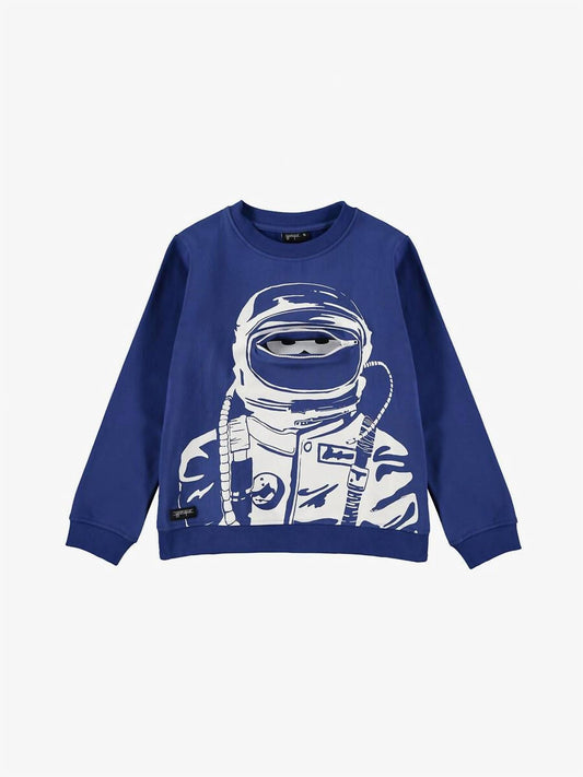 Yporque - Boy's Astronaut Zipper Sweater