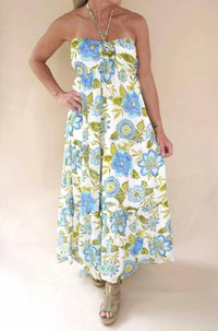 Trend:Notes - Beach Foam Floral Maxi Dress
