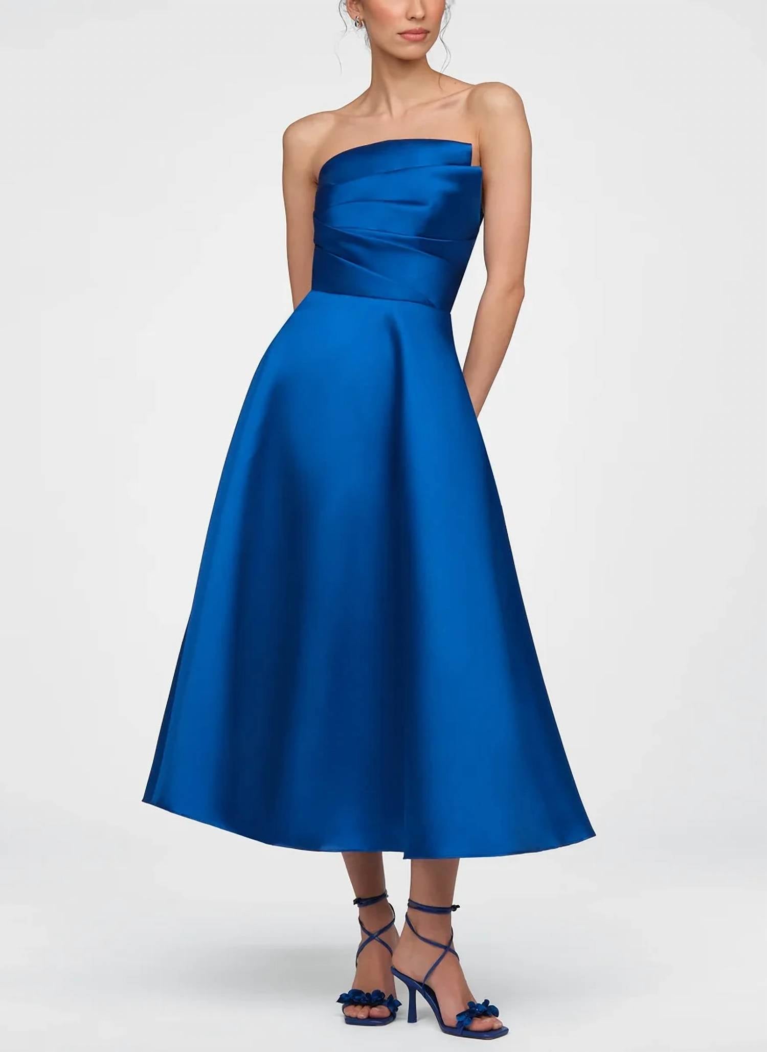 Theia - Salem Cocktail Midi Dress