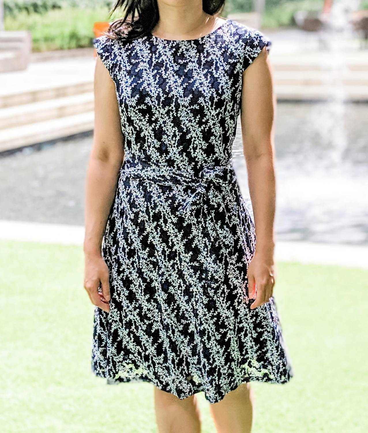 Nimi K - Mesh Shift Dress