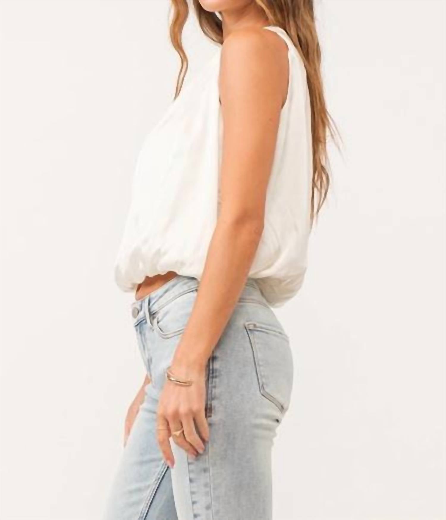 Dear John Denim - Imogen Pleated Silky Top