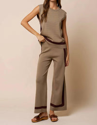 Lalavon - Sleeveless Knit Top