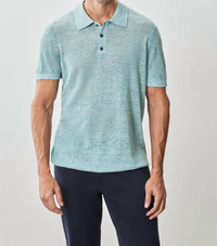 Robert Barakett - Short Sleeve Casual Knit Shirt