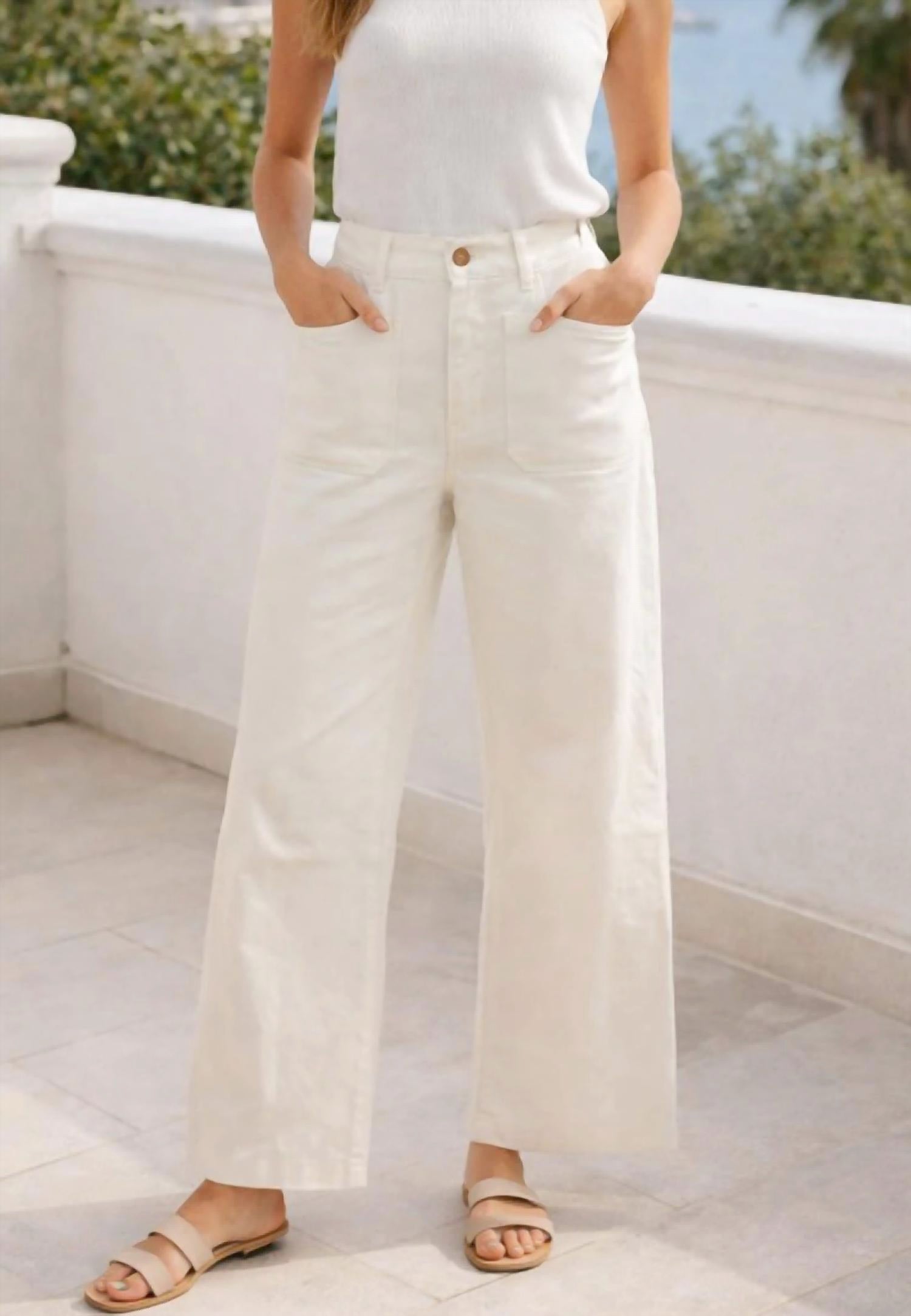 Gigio - Ankle Cropped Summer Pants