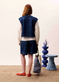 Frnch - Women's Victory Denim Vest