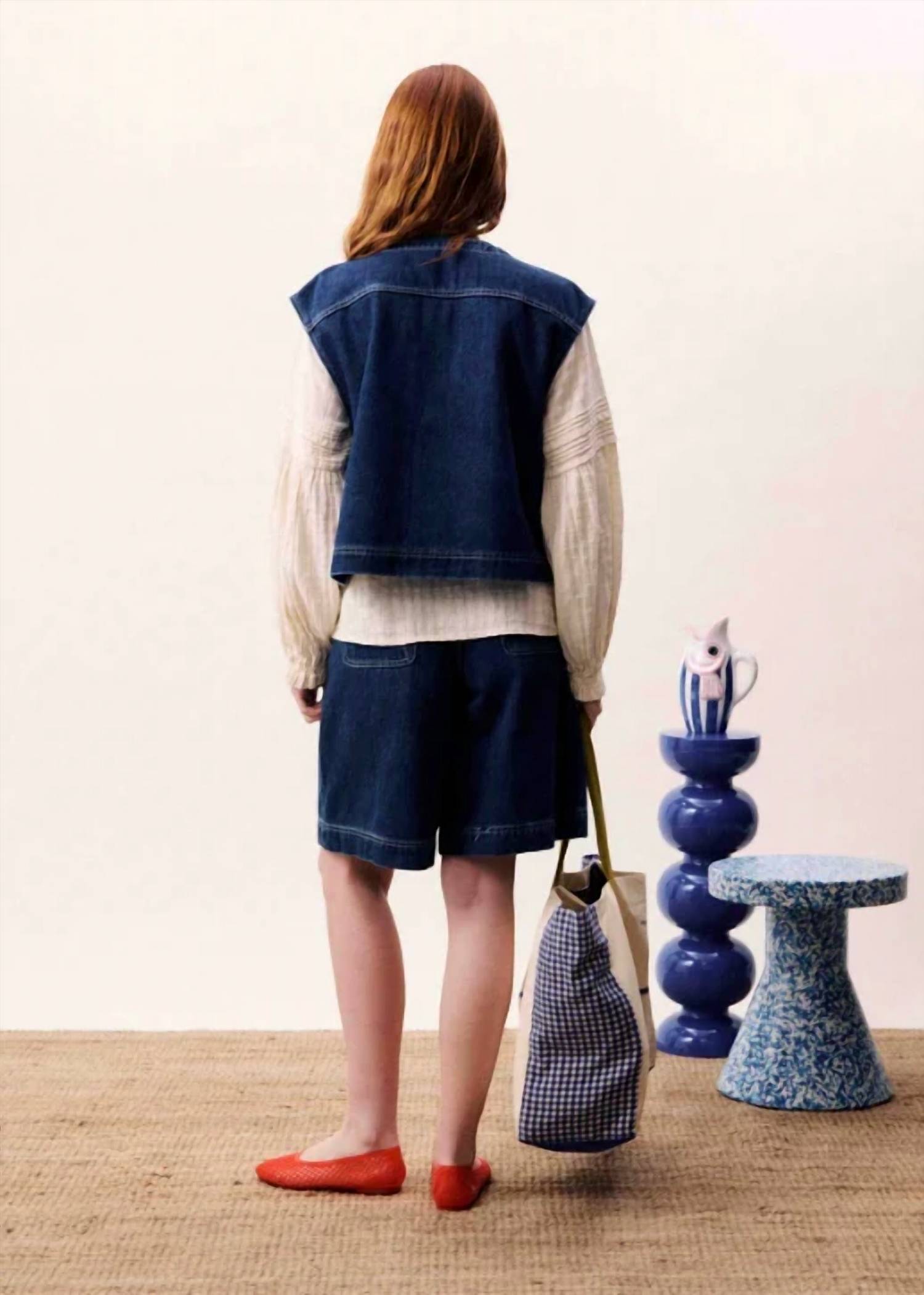Frnch - Women's Victory Denim Vest