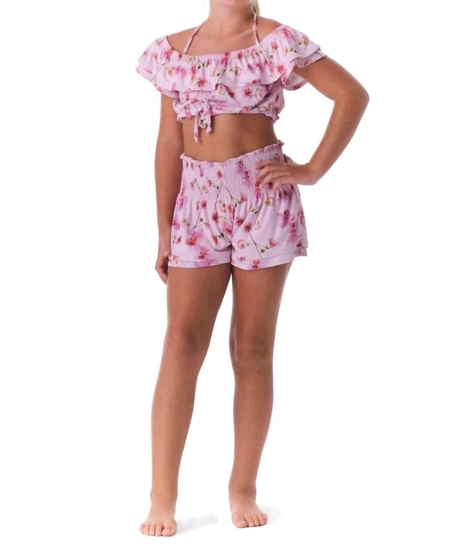 Submarine - Orchids Floral Shorts