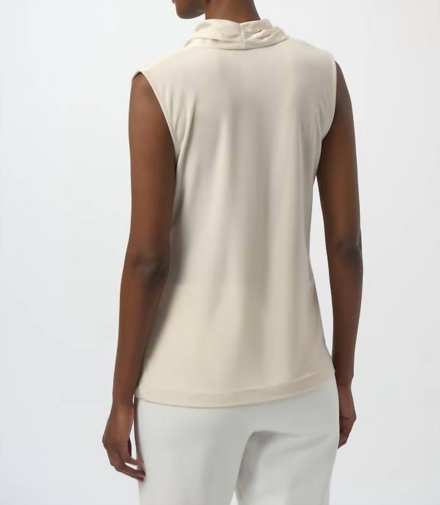 Joseph Ribkoff - Casual V-neck Pullover Top