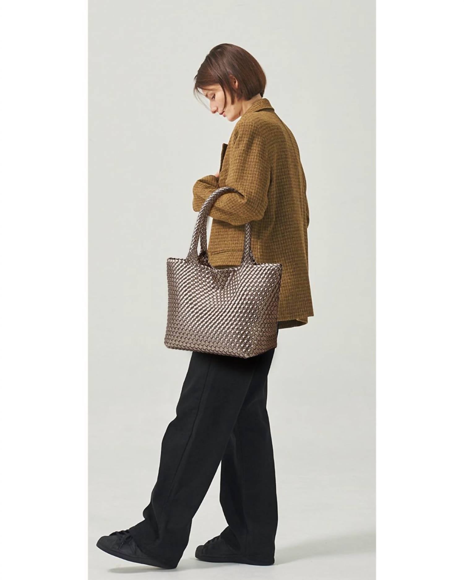 Bc Handbags - Women's Abbot Woven Tote Bag