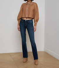 L'Agence - Sneeki Low Rise Straight Jeans