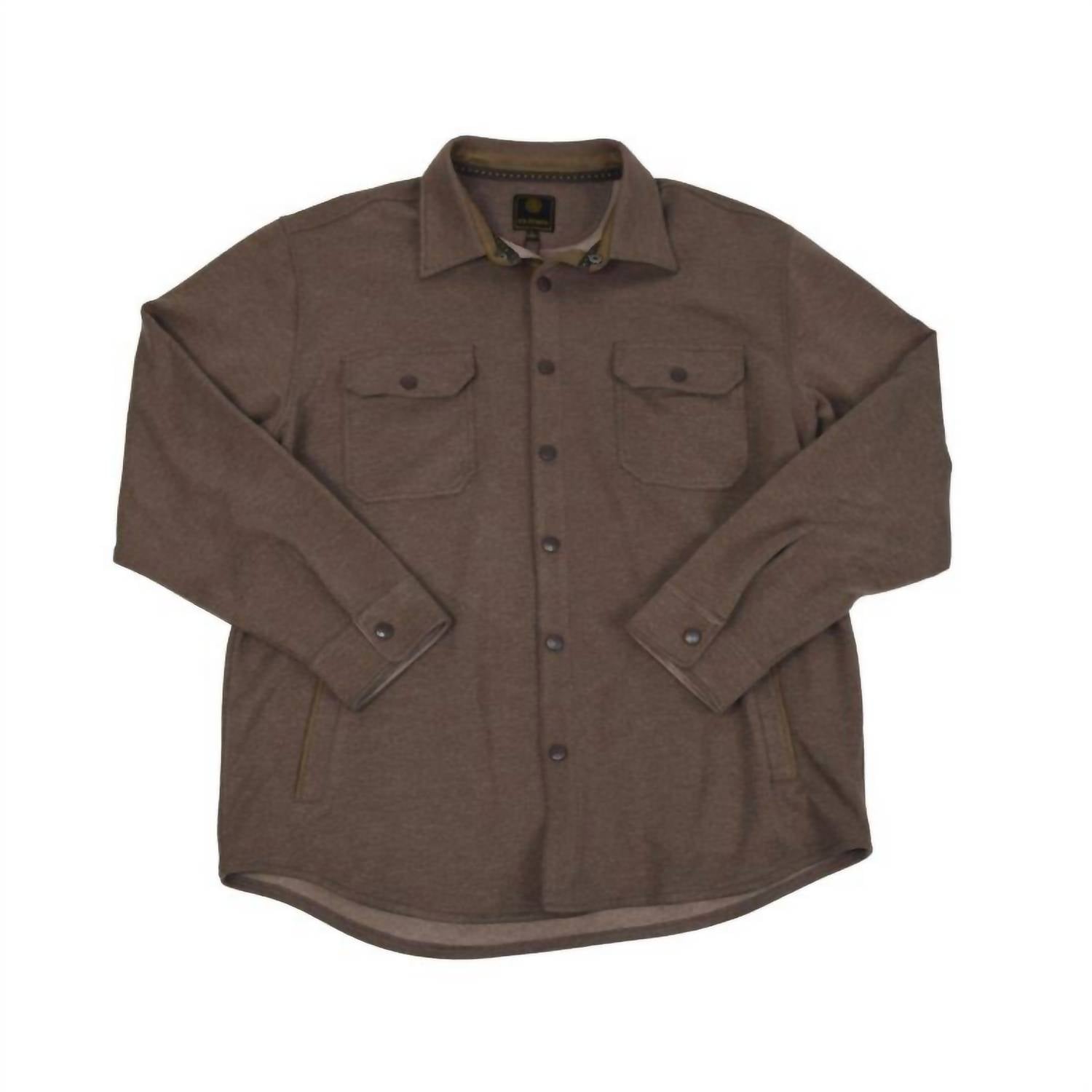 F/X Fusion - Men's Cashmere Soft Touch Snap Front Shirt