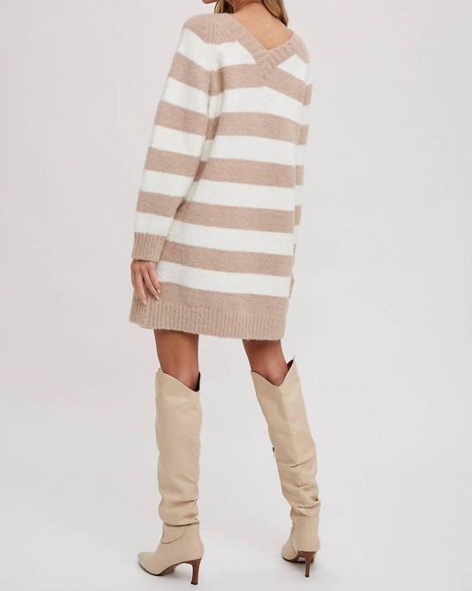 Bluivy - Stripe Sweater Dress